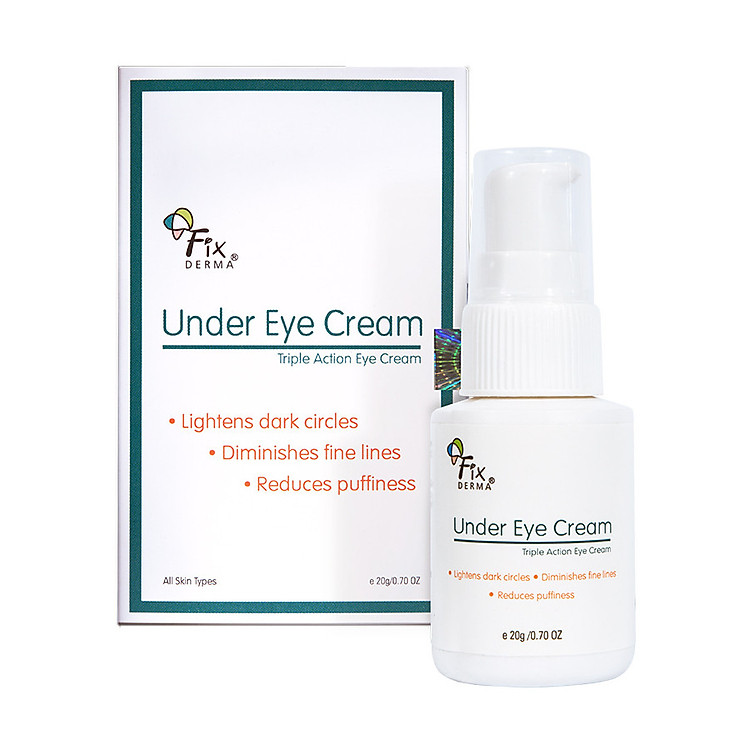Kem làm giảm quầng thâm, bọng mắt Fixderma Under Eye Cream (20g)