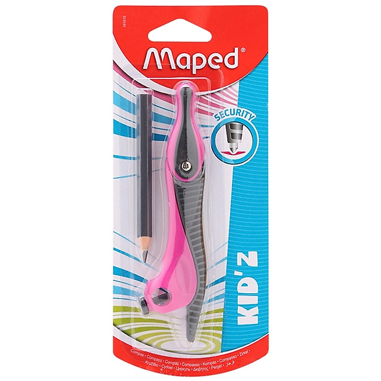 Compa Maped Kid 191610 - Màu Hồng
