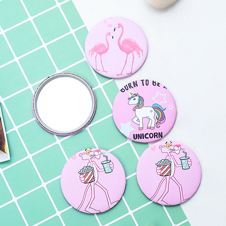 Gương Mini Trang Điểm Bỏ Ví Tiện Lợi