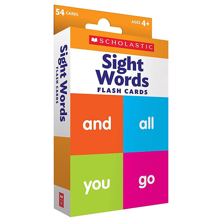 Sách Flash Cards: Sight Words