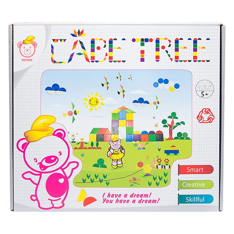 Đồ Chơi Gỗ Cabe Tottosi Tree 301005 (480 Mảnh)