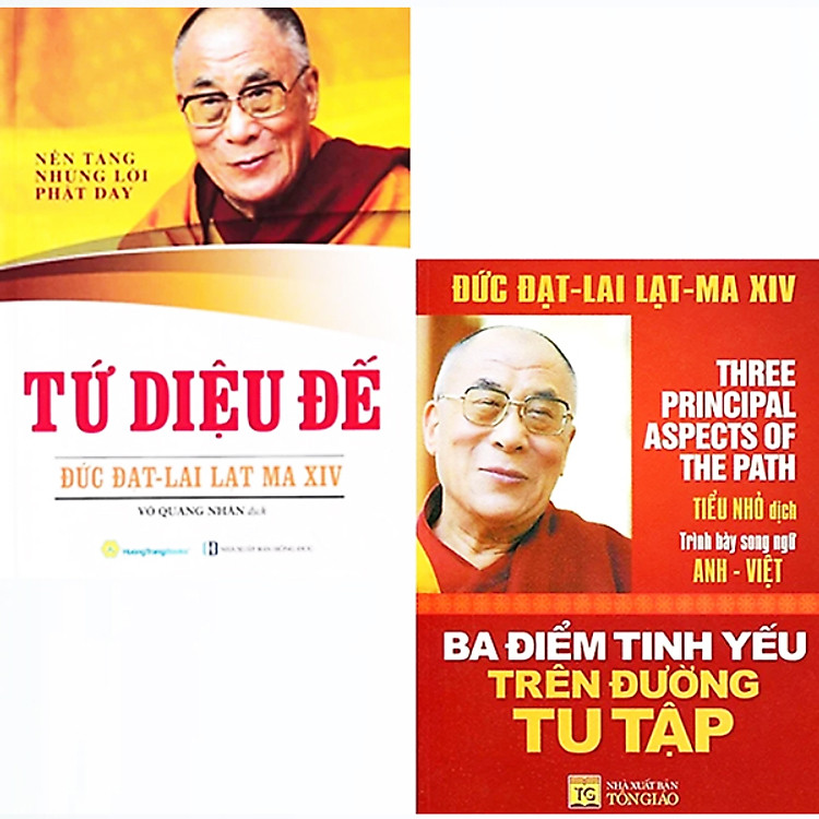 Combo Tứ Diệu Đế + Ba Điểm Tinh Yếu Trên Đường Tu Tập (Bộ 2 Cuốn)