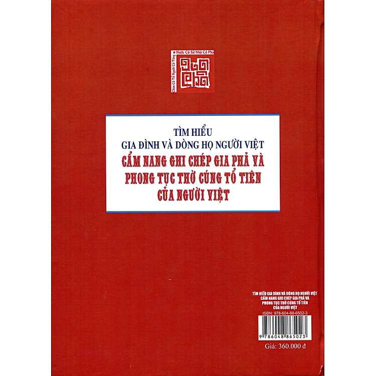 Tìm hiểu Gia Đình và Dòng Họ Người Việt - Cẩm nang Ghi Chép Gia Phả và Phong Tục Thờ Cúng Tổ Tiên của Người Việt - Ảnh 3