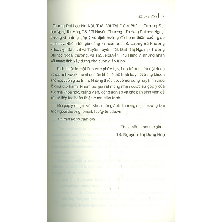 Translation 1 - Trường Đại học Ngoại Thương - Ảnh 7