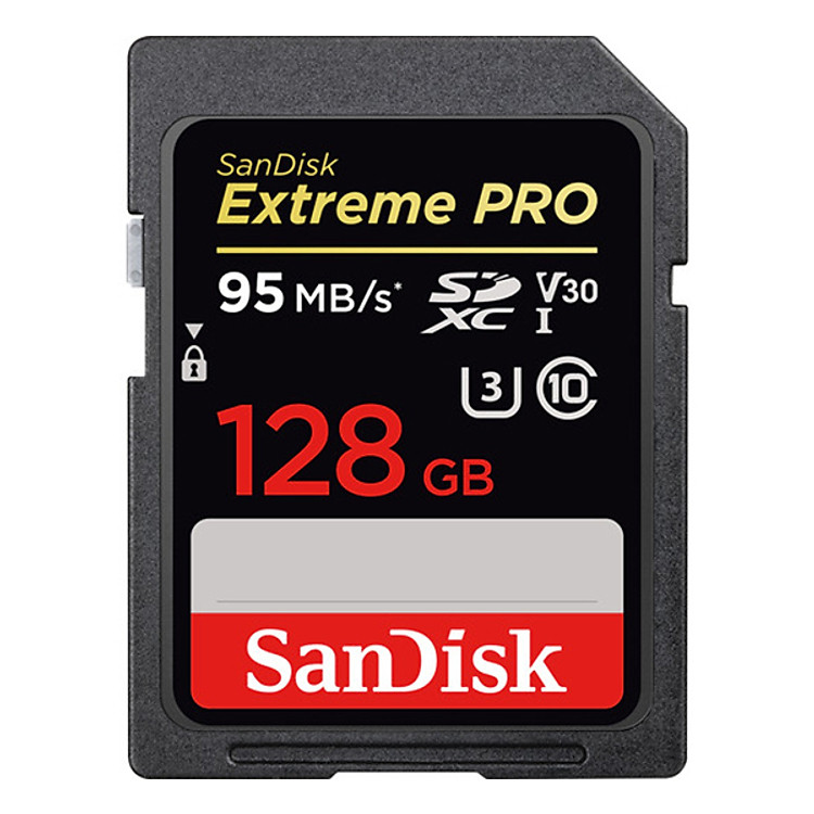 Thẻ Nhớ SanDisk 128GB Extreme PRO UHS-I SDXC - Hàng Nhập Khẩu