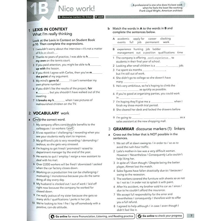 American English File 3rd Edition: Level 5: Workbook - Ảnh 2