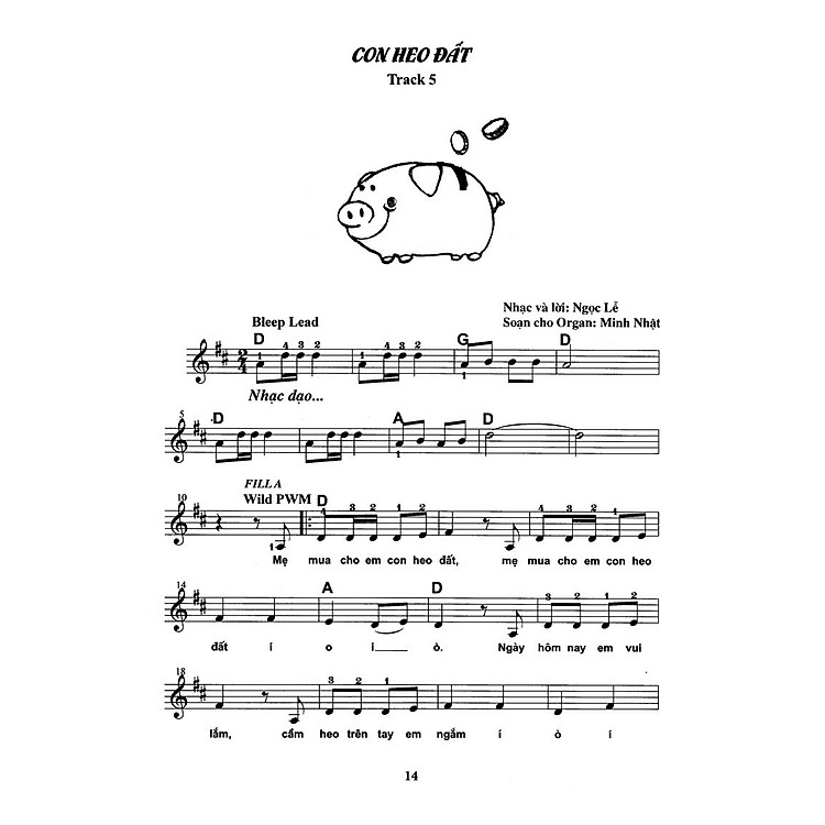 Thực Hành Biểu Diễn Organ Cho Thiếu Nhi – Tập 2 - Ảnh 5