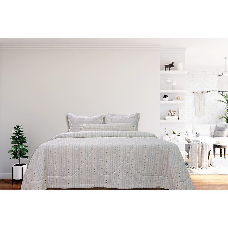 Bộ Drap Chăn Gối Cotton In Hoạ Tiết - MYM Việt Nam - Khả năng thấm hút vượt trội