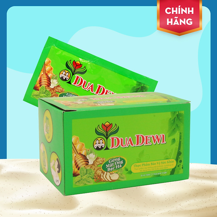 Dua Dewi - Siro cảm cúm giúp hỗ trợ giảm các triệu chứng chảy nước mũi, đau đầu, đau họng - Thành phần thảo dược tự nhiên
