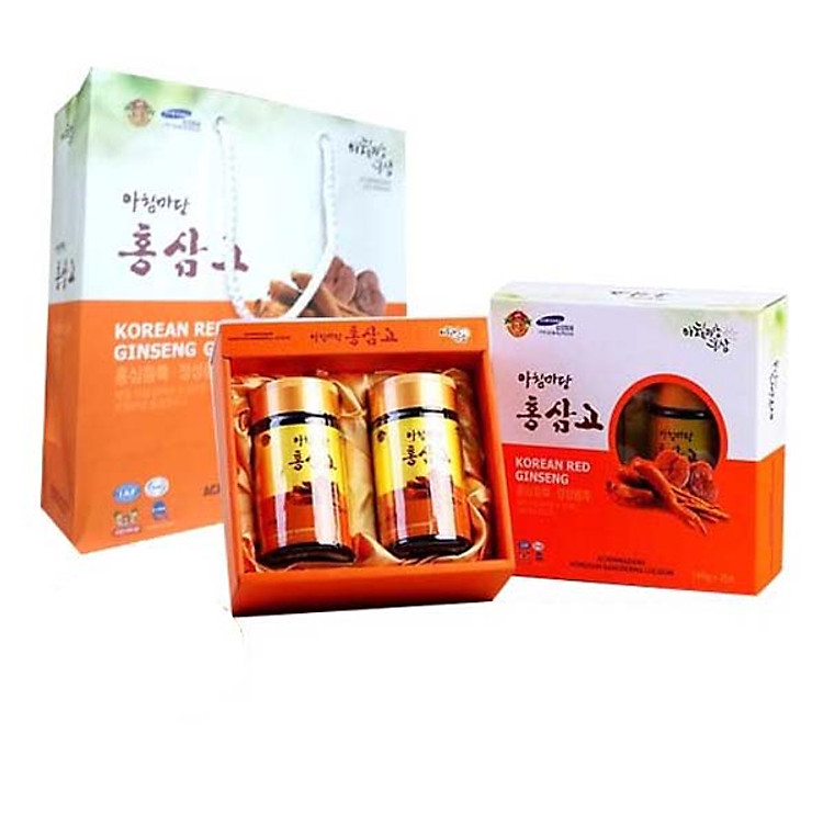 Cao Hồng Sâm Linh Chi Achimmadang Hộp 2 Lọ X 240g