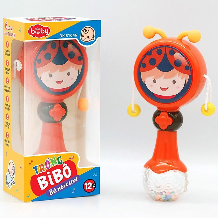 Trống Bi Bô - Bé Nói Cười Chính hãng Ưu đãi - Hình ảnh 2