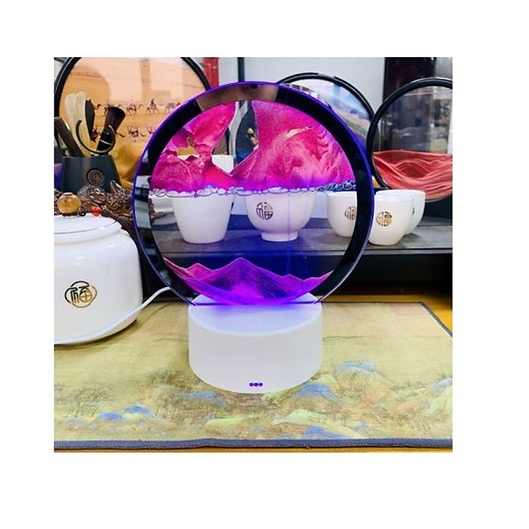 Đồng hồ cát trang trí – Màu hồng