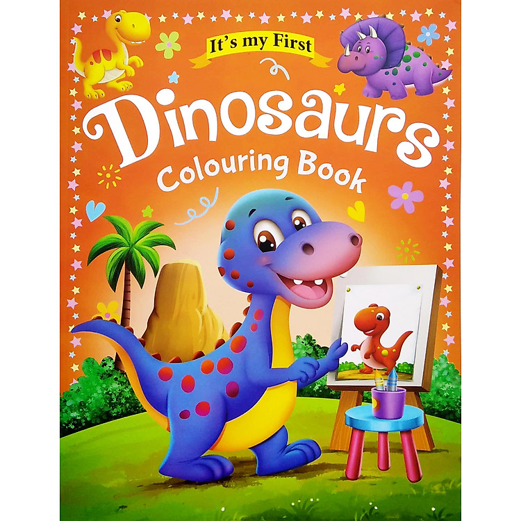 It’s My First Dinosaurs Colouring Book - Ảnh 7