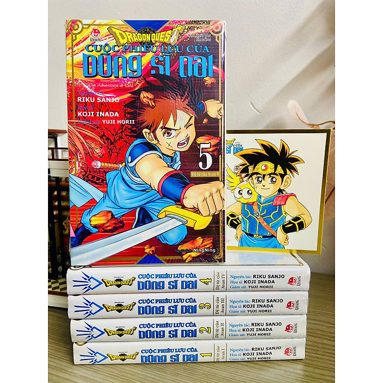 Truyện tranh Dragon Quest: Cuộc Phiêu Lưu Của Dũng Sĩ Dai (Deluxe Edition) full 11 tập - Chang Book