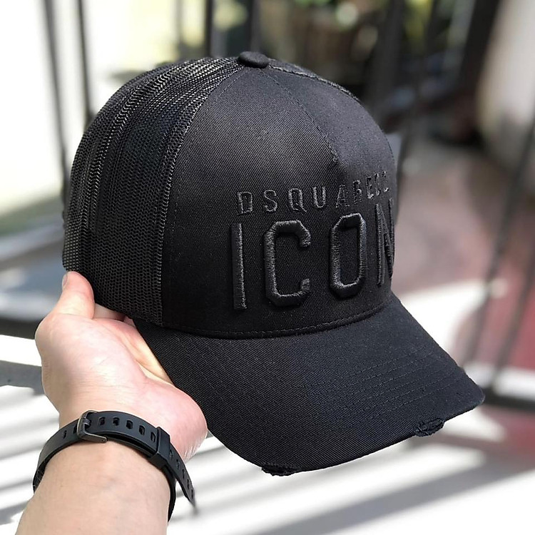 Mũ lưỡi trai, nón kết cho DS2 Icon vải kaki phối lưới khoá nút thời trang nam nữ