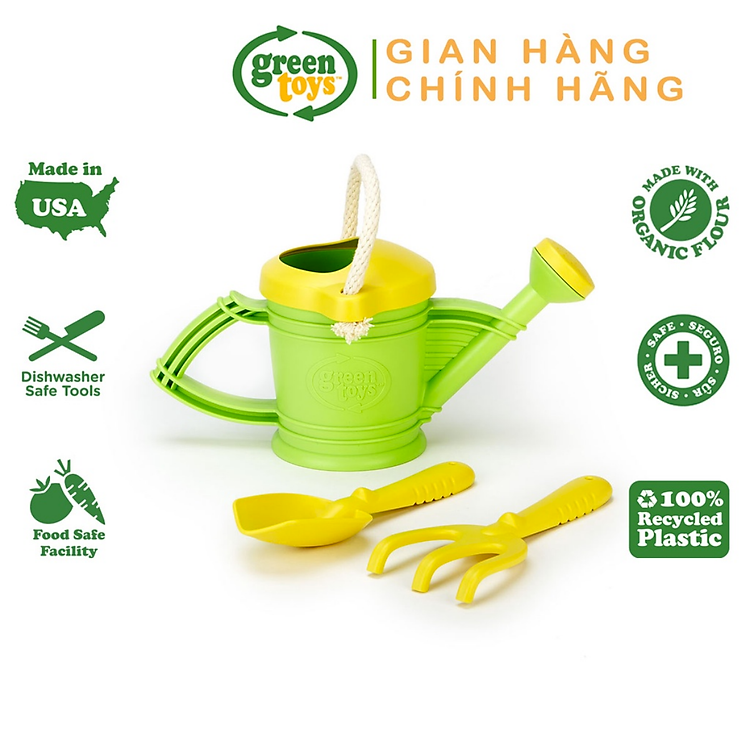 Mua tại Lazada: Bộ Đồ Chơi Tưới Nước Green Toys Chính hãng Giá tốt