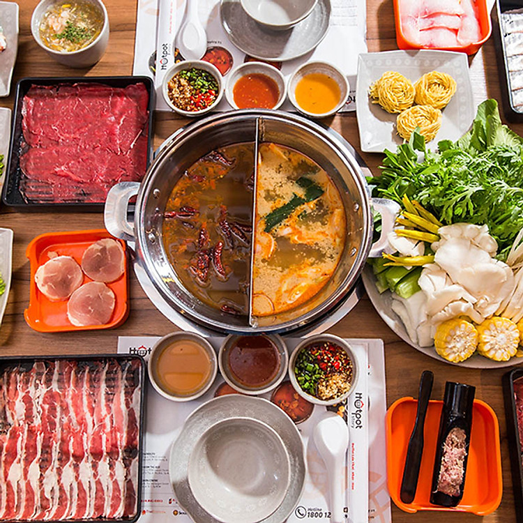 Hotpot Story - Voucher Buffet Tinh Hoa Lẩu Thái-Nhật-Hàn Trị Giá 229K