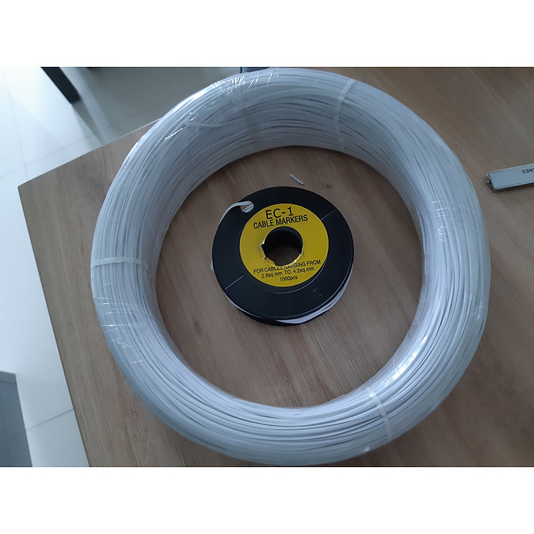 NHỰA NẸP MŨI LÀM KHẨU TRANG TRẮNG CUỘN 2 KG DÀI 300M