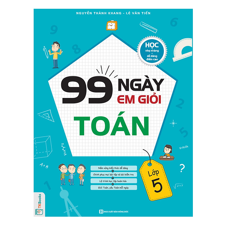 Sách 99 Ngày Em Giỏi Toán Lớp 5