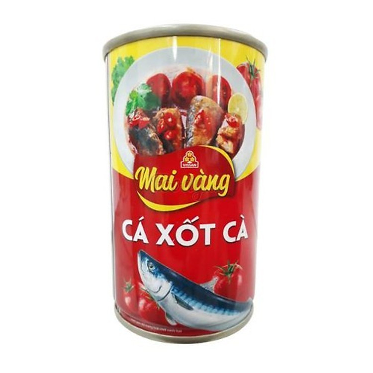 Combo 4 hộp Cá Xốt Cà Mai Vàng 150g