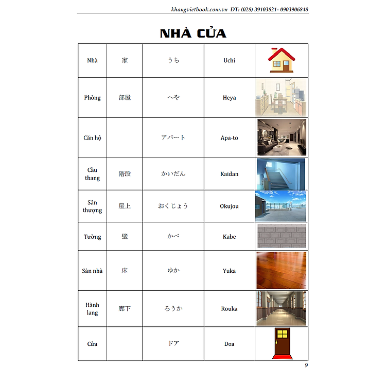 Tự Học Từ Vựng Tiếng Nhật Cấp Tốc Theo Chủ Đề (Tái Bản) - Ảnh 8