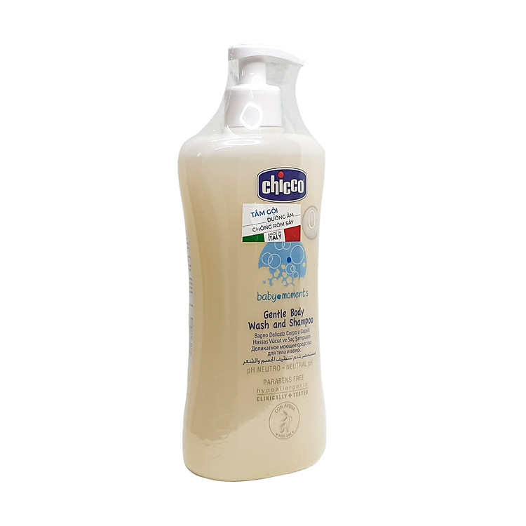 Sữa Tắm Gội Chicco Baby Moments 500ml Chính hãng Giá rẻ - Hình ảnh 2