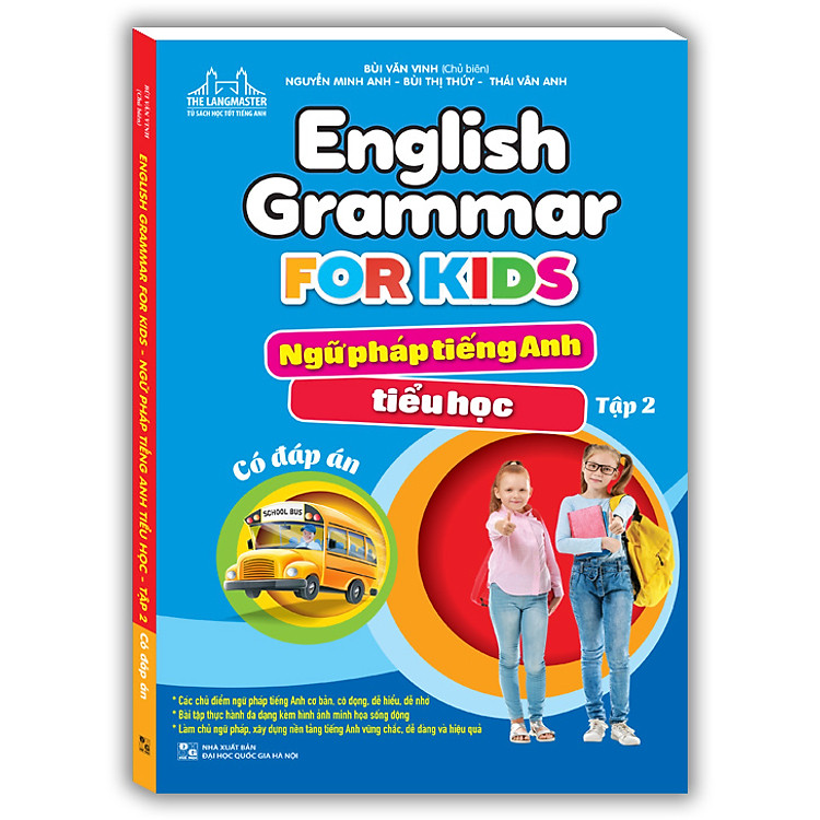 English Grammar For Kids - Ngữ Pháp Tiếng Anh Tiểu Học (Tập 2) - Ảnh 2