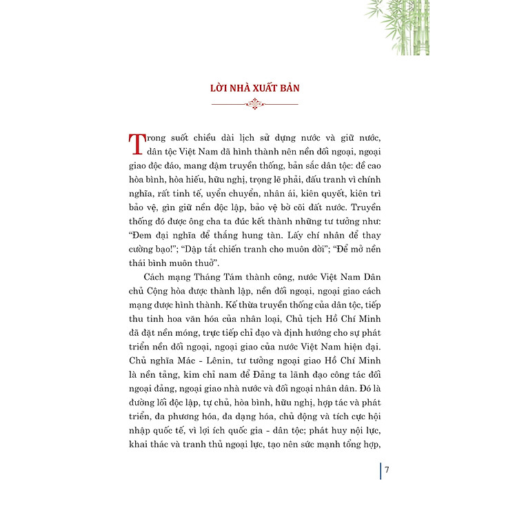 Xây Dựng Và Phát Triển Nền Đối Ngoại, Ngoại Giao Việt Nam Toàn Diện, Hiện Đại, Mang Đậm Bản Sắc “Cây Tre Việt Nam” - Ảnh 3