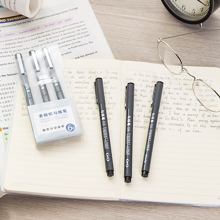 Bút Kỹ Thuật Deli S573 (Màu Đen) - Ảnh 3