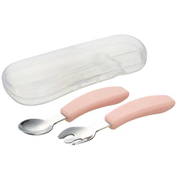 Bộ muỗng nĩa inox TLI Richell Nhật Bản Chính hãng Giá rẻ - Hình ảnh 2