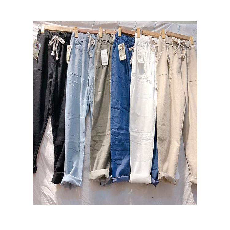 Quần kaki form rộng uni