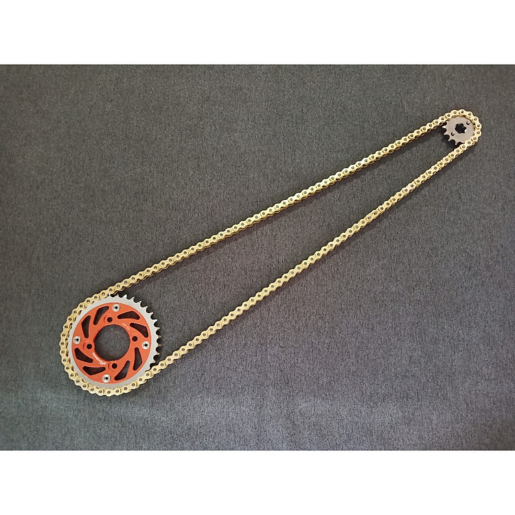 bộ 3 nhông sên dĩa cho xe wave nhỏ tặng 1 cặp bao tay xe máy