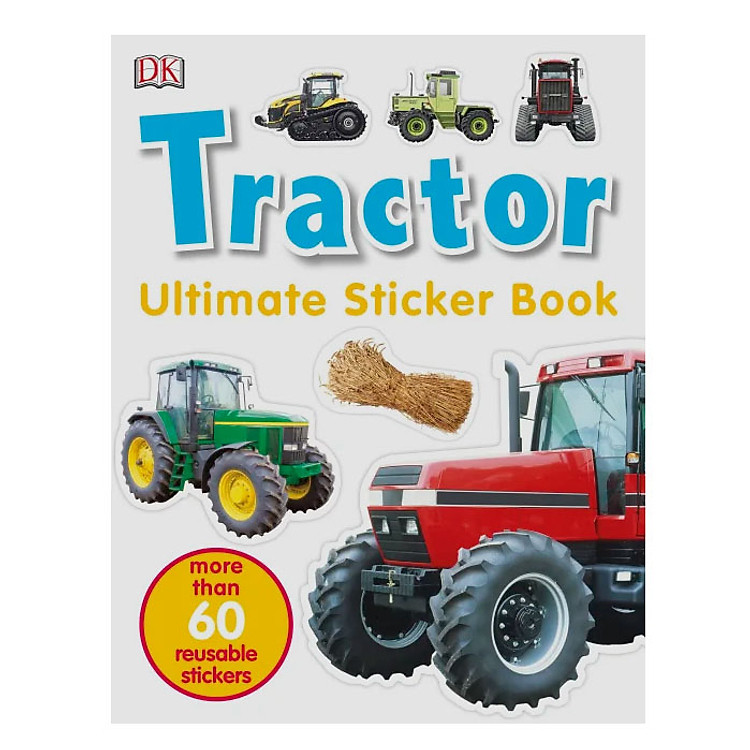 Sách Ultimate Sticker Book Tractor