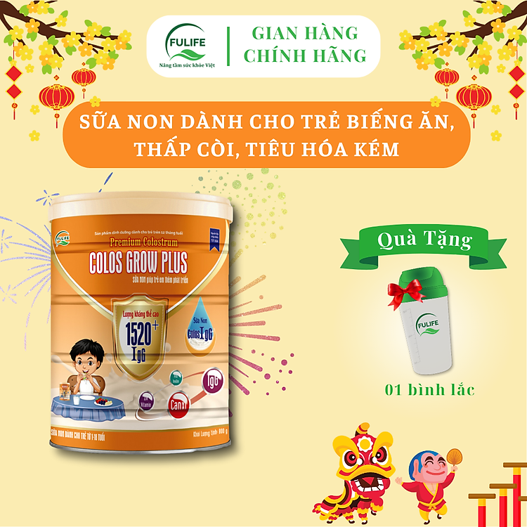 Tìm mua tại Avakids:Sữa Non Colos GrowPlus Cho Trẻ Biếng Ăn, tràn ngập Khuyến mãi, Ưu đãi