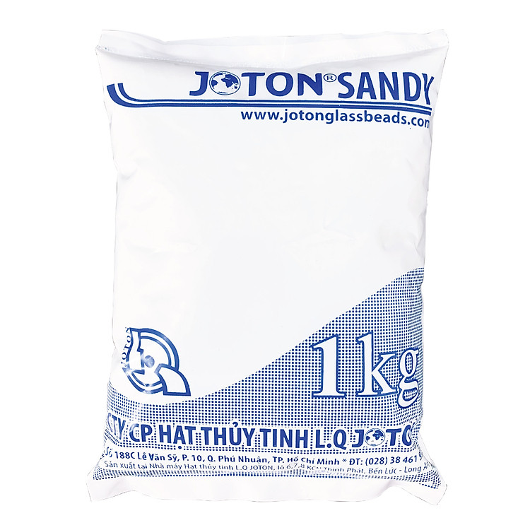 1kg cát thạch anh siêu trắng Joton Sandy cho bể cá và bể lọc