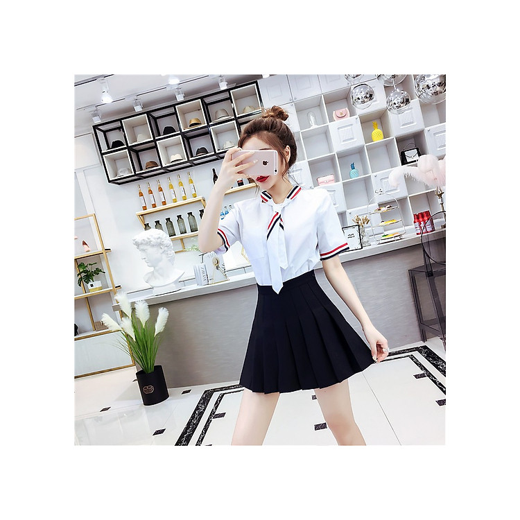 Chân Váy Xếp Li Ngắn Cho Nữ