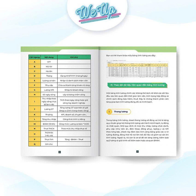 Bảng Biểu Mẫu Tính Lương Thưởng, Quản Lý Kho, Báo Cáo Tài Chính Bằng GoogleSheet - Ảnh 5