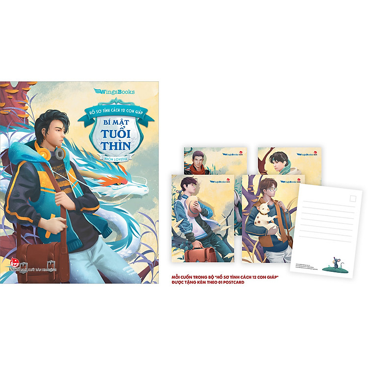 Sách Hồ Sơ Tính Cách 12 Con Giáp - Bí Mật Tuổi Thìn (Tặng Kèm Postcard)