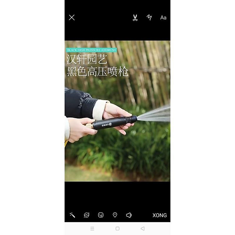 Đầu vòi xịt nước tăng áp vòi xịt.rửa xe vòi xịt.tưới cây đa năng