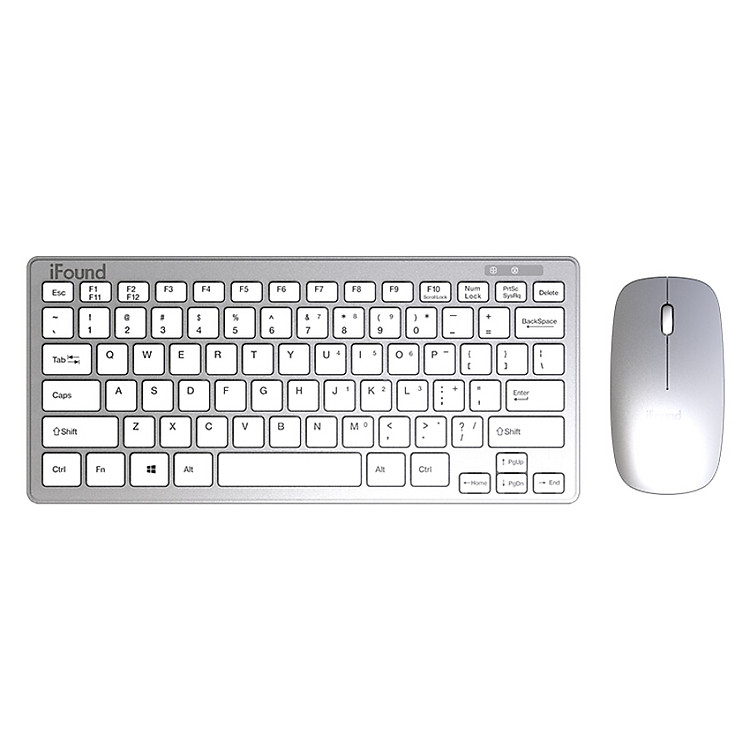 Bàn Phím Và Chuột Không Dây Cho Nữ IFound W6226/6269