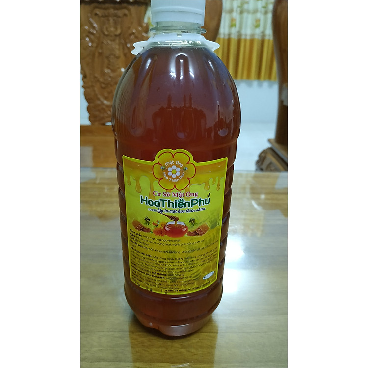 Mật ong nguyên chất Hoa Thiên Phú 1 lít