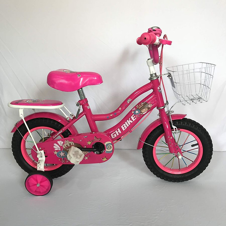Xe đạp trẻ em GH Bike 12 inch hồng