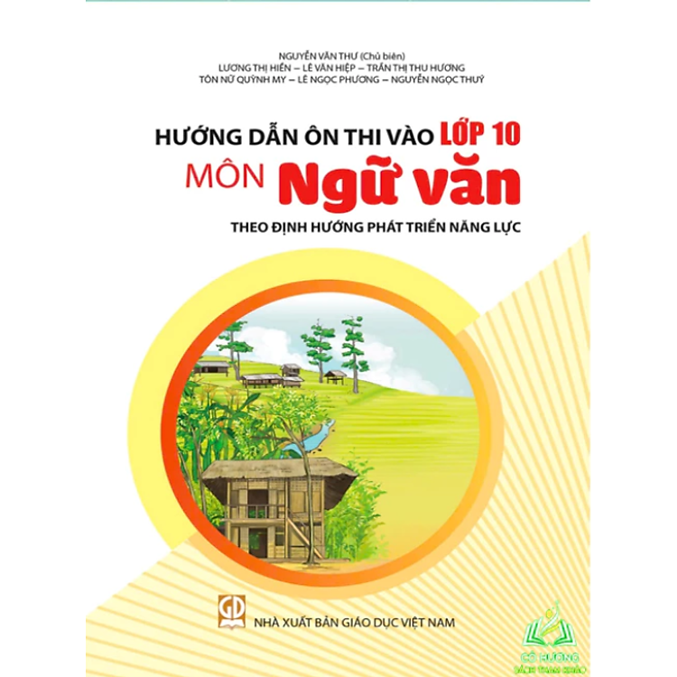 Sách - Hướng dẫn ôn thi vào lớp 10 môn Ngữ văn theo định hướng phát triển năng lực 2025