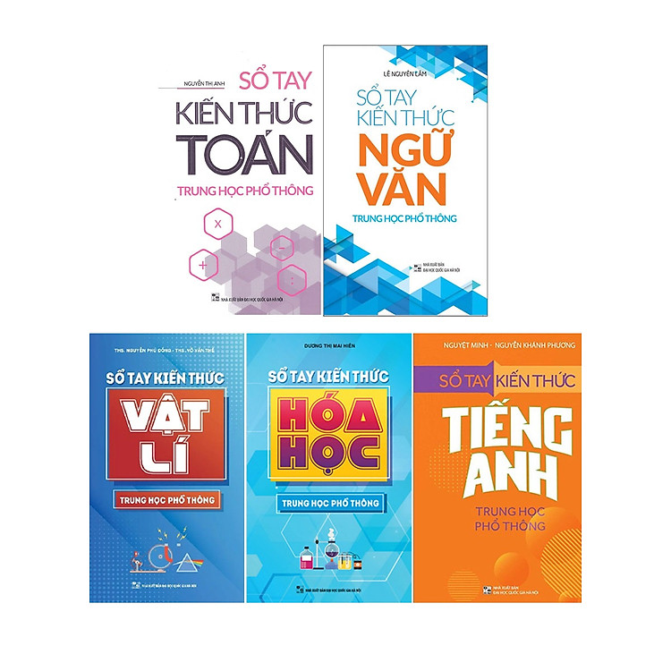 Combo 5 Cuốn Sổ Tay Kiến Thức Trung Học Phổ Thông - Ảnh 2