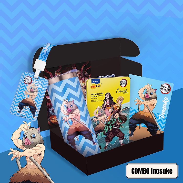 Dụng cụ học tập nhân vật Demon Slayer Thiên Long