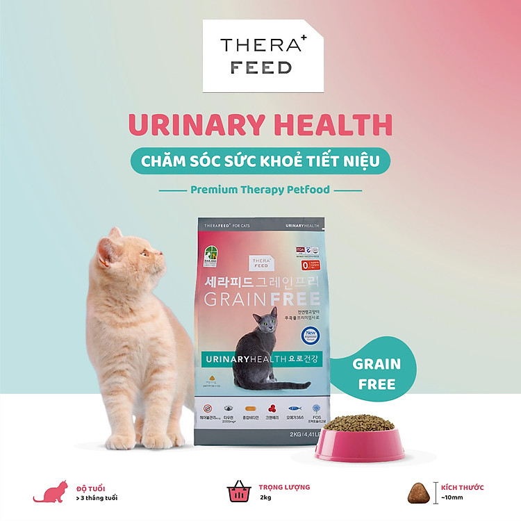 Thức ăn dinh dưỡng Thera Feed dành cho mèo 2kg
