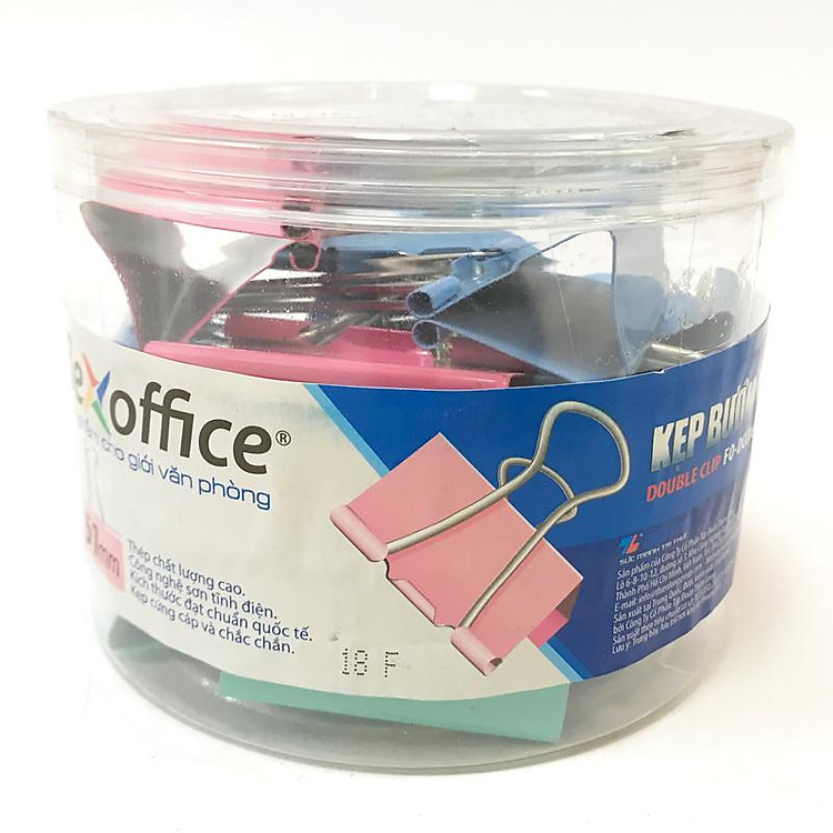 Kẹp Bướm Màu 51mm FO-DCC06 - Ảnh 2
