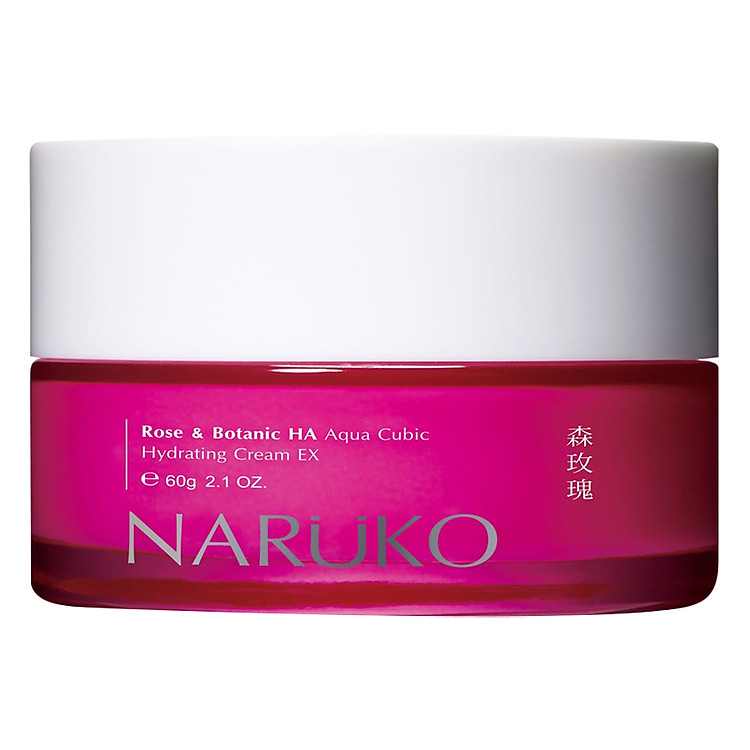 Naruko Hoa Hồng Nhung - Kem Dưỡng Da Rose And Botanic Ha Aqua Cubic Cream Ex (60g)