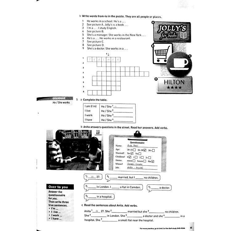 English Unlimited - Starters - WB with CD Reprint Edition - Ảnh 2