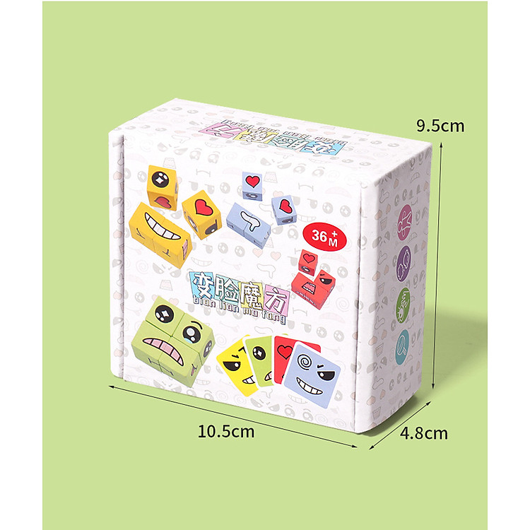 Mua Bộ Đồ Chơi Xếp Rubik Cảm Xúc Chính hãng Tiết kiệm - Hình ảnh 4